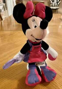 Walt Disney World Resorts Purple Tennis Minnie Plush Stuffed Bean Bag Toy 11" M5 - Picture 1 of 6