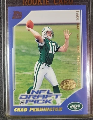 2000 Topps Football COLLECTION Chad Pennington RC #387 - Rookie NY Jets - Image 1 of 2