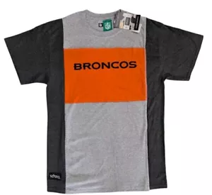 Denver Broncos Refried Apparel Sustainable Split T-Shirt NFL Neu mit Etikett - Bild 1 von 12