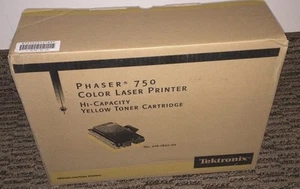Genuine Xerox Tektronix Phaser 750 Hi-Capacity Yellow Toner Cartridge 016180200 - Picture 1 of 1