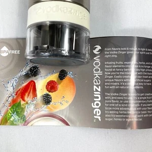 Vodka Zinger Stainless Steel Infuser for Healthy Cocktail dishwasher safe - Picture 1 of 9