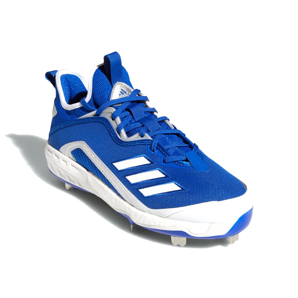 Adidas Men's ICON 6 Baseball Cleats - Blue/White - Image 1 of 1