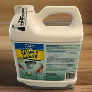 API Pond Simply Clear 64 oz batteri naturali pulisce e pulisce rapidamente gli stagni - Foto 1 di 4