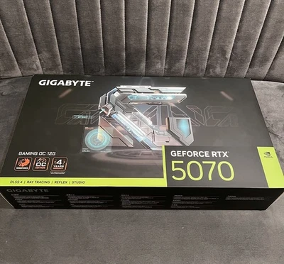 Gigabyte GeForce RTX 5070 Gaming OC 12GB GDDR7 Graphics Card NEW - Image 1 of 4