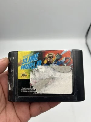 Todd's Adventures in Slime World (Sega Genesis, 1991) Game Only Tested - Image 1 of 4