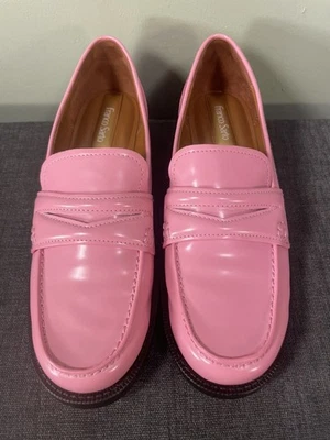 Mocasín Franco Sarto Lillian Penny Rouge Rosa Talla 8M Usado en Excelente Condición Foto 1 de 4