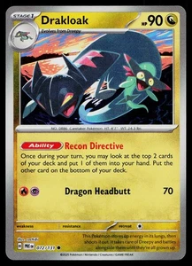 Drakloak (Master Ball Pattern) 072/131 SV: Prismatic Evolutions Common - Bild 1 von 2
