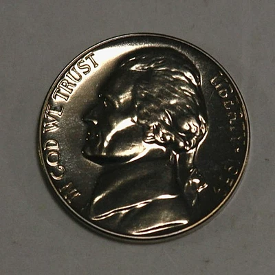 1959 Jefferson Nickel BRILLIANT GEM PROOF FREE SHIPPING - Image 1 of 2