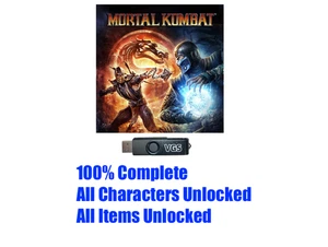 Mortal Kombat 9 2011 Komplett Unlocked Datei speichern PlayStation 3 USB Speicher PS3 - Bild 1 von 2