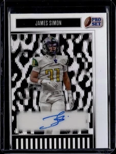2025 Leaf Pro Set #6/25 Silver James Simon Auto - Picture 1 of 2