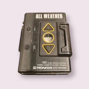 Rare Pioneer PK-5AW Vintage All-Weather Stereo Cassette Player Parts/Repair - Picture 1 of 10