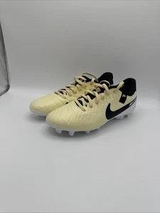 Nike Tiempo Legend 10 FG MG Soccer Cleats Shoes Lemonade DV4337-700 Men Size 4.5 - Picture 1 of 9