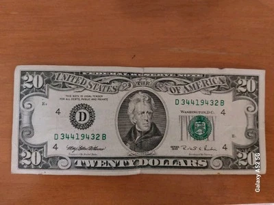 1995 20 dollar bill - Image 1 of 2