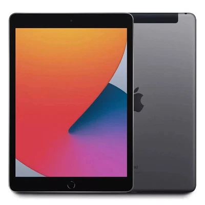 Apple iPad A2428, 10.2" 8th Gen 128GB Space Gray WiFi + 4G -B Grade - Image 1 of 3