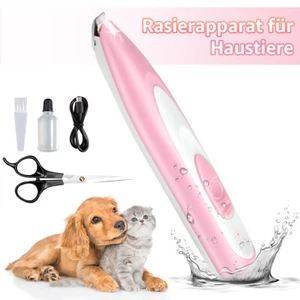 Elektro Tierhaarschneider Trimmer Tier Pfoten Haar Toes Rasierer Für Hund Katze - Bild 1 von 11