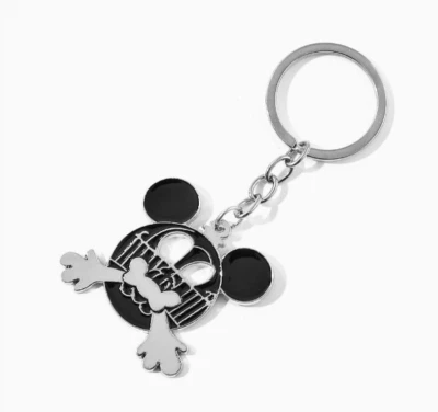 Lot 10pcs Halloween Mickey Metal Enamel Pendant Keychain Jewelry Accessories DIY - Image 1 of 2