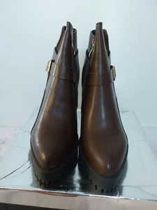 Damen Stiefeletten Keilabsatz Poti Pati Gr. 38 Braun Neu Mit Karton - Bild 1 von 5