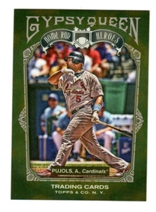 2011 Topps Gypsy Queen - Home Run Heroes Albert Pujols Cardinals #HH2 MT - Picture 1 of 2
