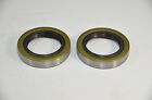 (Qty 2) 10-19 171255TB Double Lip Seals for 3500lb Trailer Axles #84 Spindle
