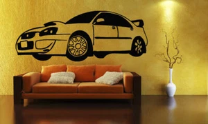 Sport Rennen Geschwindigkeit Auto Kraftfahrzeug Wandbild Wandbild Dekor Vinyl Aufkleber z858 - Bild 1 von 3