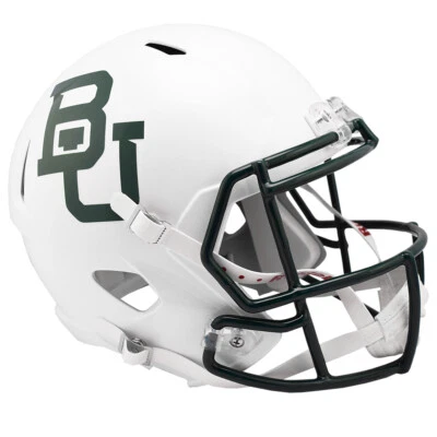 Baylor Bears Riddell Speed Full Size Replica Football Helmet - Image 1 of 4