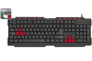 Speedlink FERUS USB Gaming Tastatur Italien IT ITA QWERTY Keyboard-Layout Gamer - Bild 1 von 4