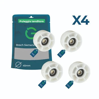 BOSCH SIEMENS BALAY NEFF X4 TENDICINGHIA PULEGGIA MOTORE CON CUSCINETTO PER ASCIUGATRICE BOSCH 00632045