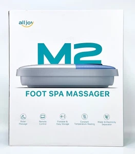 Alljoy M2 Foot Spa Massager Fußbad Zusammenfaltbar div. Modi mit Fernbedienung - Bild 1 von 6
