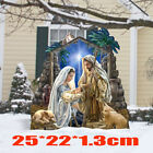 Outdoor Nativity Set | Weatherproof-Outdoor Nativity Scene For Yards **