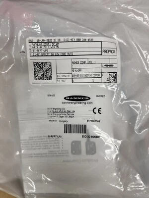 BANNER ENGINEERING NEW! Banner SI-RFPT-LP5 Safety Switch Interlock Switches Single PNP