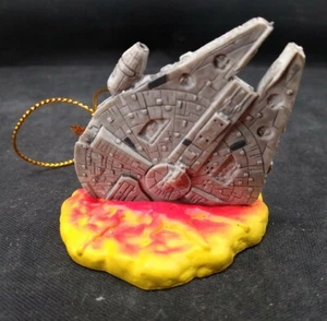 Millennium Falcon Christmas Ornament Licensed 2005 Lucas Films - Picture 1 of 5