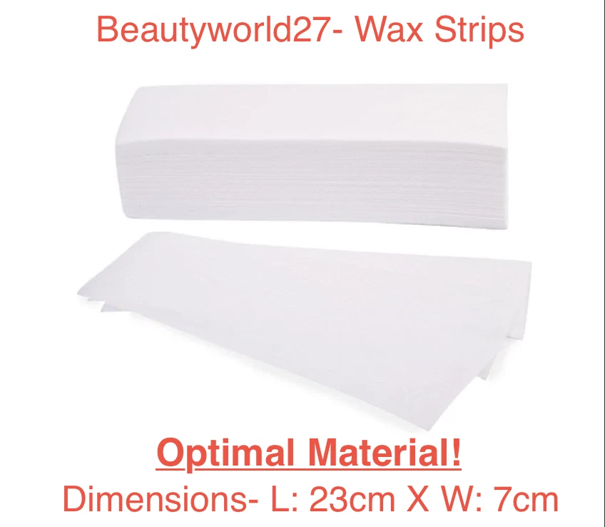 High Quality Professional Paper Wax Strip Hair Removal Non Woven 100 Strips
