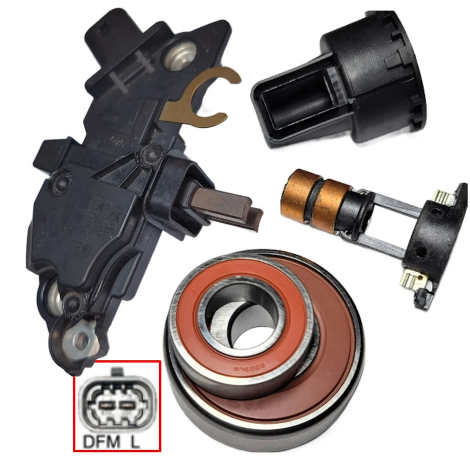 Kit Reconstrucción Alternador 2003-2011 Saab 9-3 9-3X -Regulador, Cepillos, Rodamientos, Sl Foto 1 de 1
