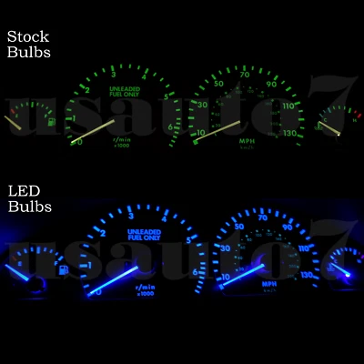Dash Instrument Cluster Gauge BLUE LED LIGHTS KIT Fits 70-96 Range Rover 1st Gen - Imagem 1 de 4