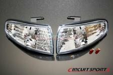 Circuit Sports Front Clear Corner Lights for 95-96 Nissan 240SX Silvia S14 Zenki