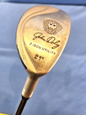 Club de Golf John Daly 3 Hierro Utilitario Híbrido Derecha Eje de Acero Foto 1 de 4