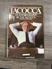 Iacocca : An Autobiography - Lee Iacocca (1984, Dust Jacket, Hardcover)