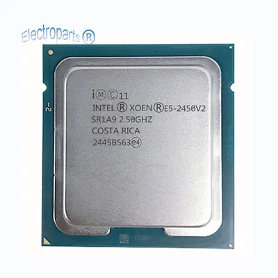 Intel Xeon E5-2450 V2 E5-2450V2 2.5GHz 8 Core 20M SR1A9 LGA1356 CPU Processor - Image 1 of 2
