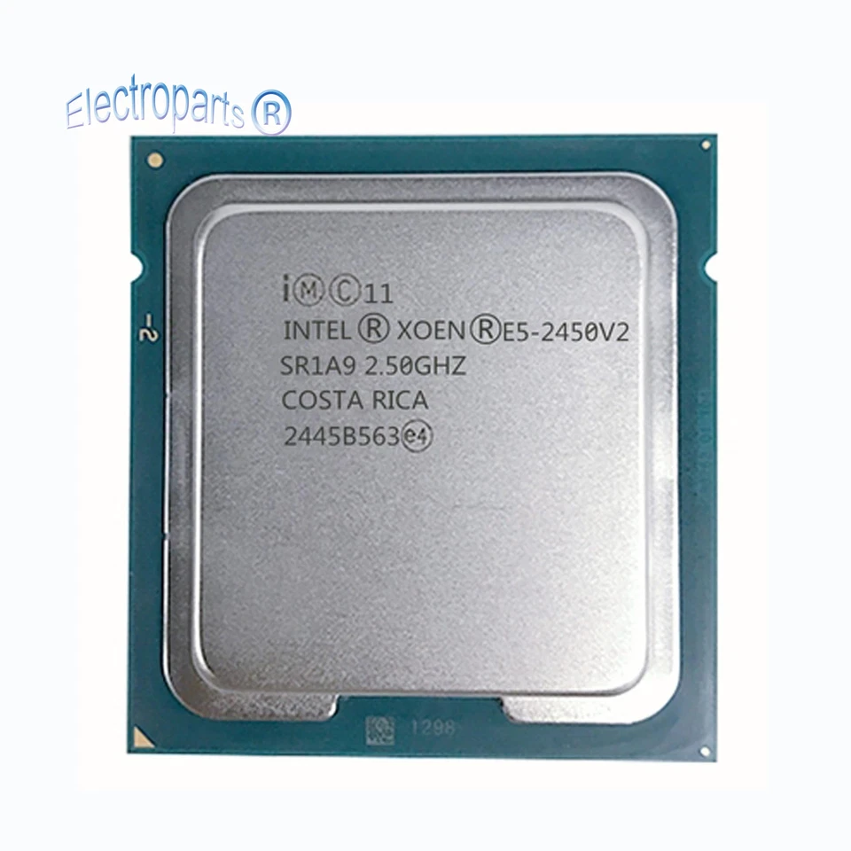 Intel Xeon E5-2450 V2 E5-2450V2 2.5GHz 8 Core 20M SR1A9 LGA1356 CPU Processor - Image 1 of 1
