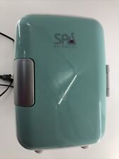 Mini Fridge For Beauty Skincare 4L Green Portable Top Handle Removable Shelf