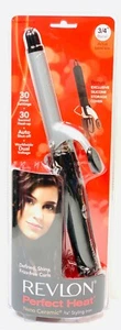  Revlon 3/4" Barrel Size Ceramic Curling Iron 110/220 Volt For Worldwide Use NEW - Picture 1 of 3