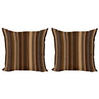 Retro Pillow Covers Pack of 2 Shades of Earthen Tones