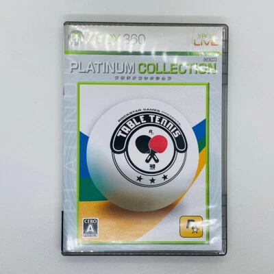 Rare Rockstar Games Presents Table Tennis Platinum Collection Xbox 360 Japanese - Image 1 of 4
