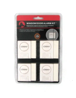 Doberman Security Window/Door Alarm Kit Model SE-0137 White Brand New Sealed - Image 1 of 3