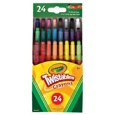 24pc Crayola Mini Twistables Colouring Crayons Drawing 3y+ Craft Children/Kids