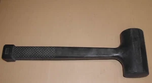 2-1/2 lb. DEAD BLOW Hammer - Mallet, Black Plastic, 13-1/2" Handle, Spark Free - Picture 1 of 6