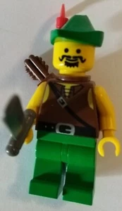 Lego Vintage Castle: Dark Forest Forestman 1 Minifigure 6079 cas004 cas285 - Picture 1 of 5