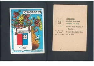 Figurina Folgor Calcio Fol-bo 1964-65 Scudetto Cagliari Nuovo ▓ - Picture 1 of 1