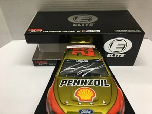 JOEY LOGANO AUTOGRAPHED 2021 #22 SHELL PENNZOIL BRISTOL WIN 1/24 RCCA ELITE C/C - Picture 1 of 10