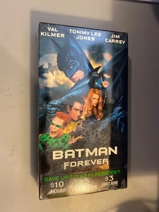 Batman Forever VHS Movie Brand New & Factory Sealed 1995 Kidman Val Kilmer - Picture 1 of 4
